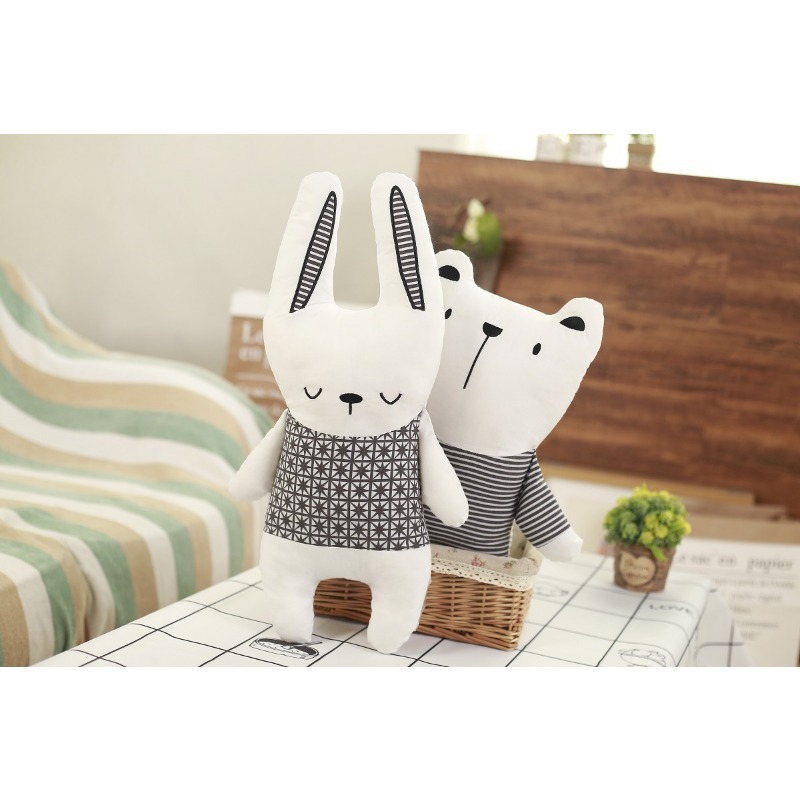Cotton Stuffed Doll Rabbit Bea - đánh giá và giá Baby Unicorn Nursery