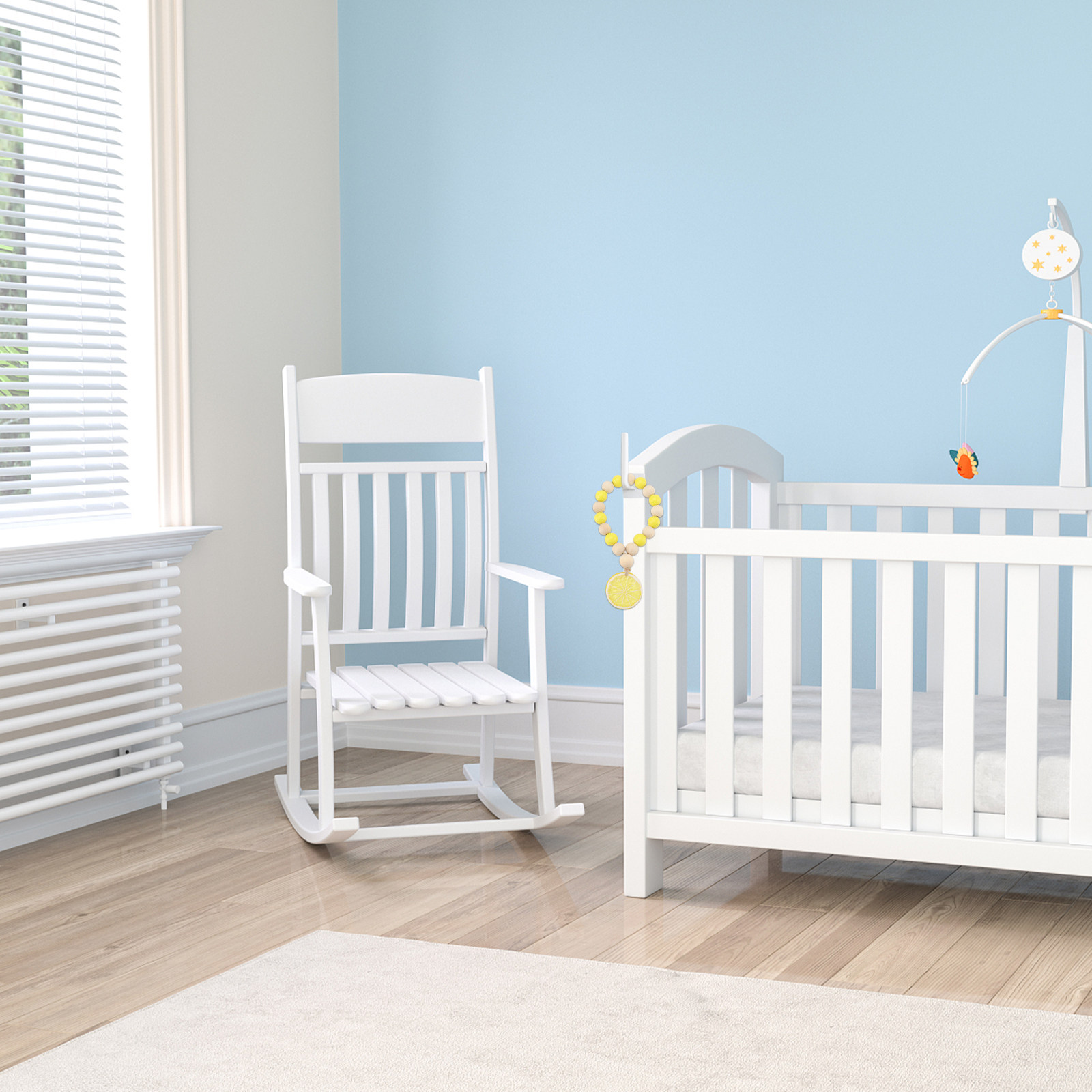 1Pcs Wooden Beads Garland Pend - đánh giá và giá Baby Nursery Layout