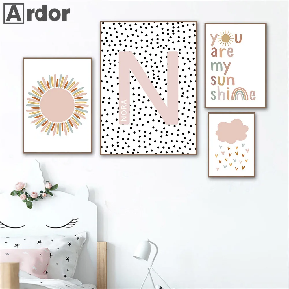 Custom Name Posters Baby Nurse - đánh giá và giá Baby Nursery You Are My Sunshine