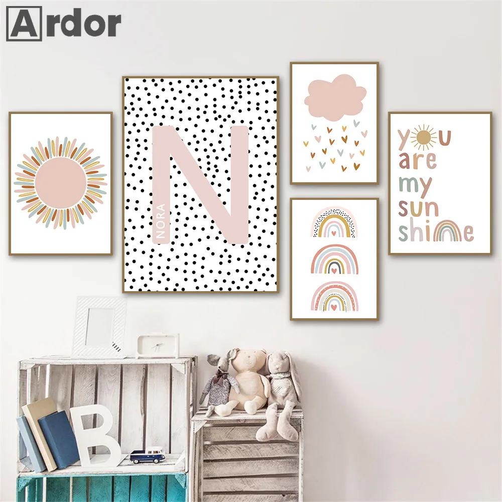 Custom Name Posters Baby Nurse - đánh giá và giá Baby Nursery You Are My Sunshine