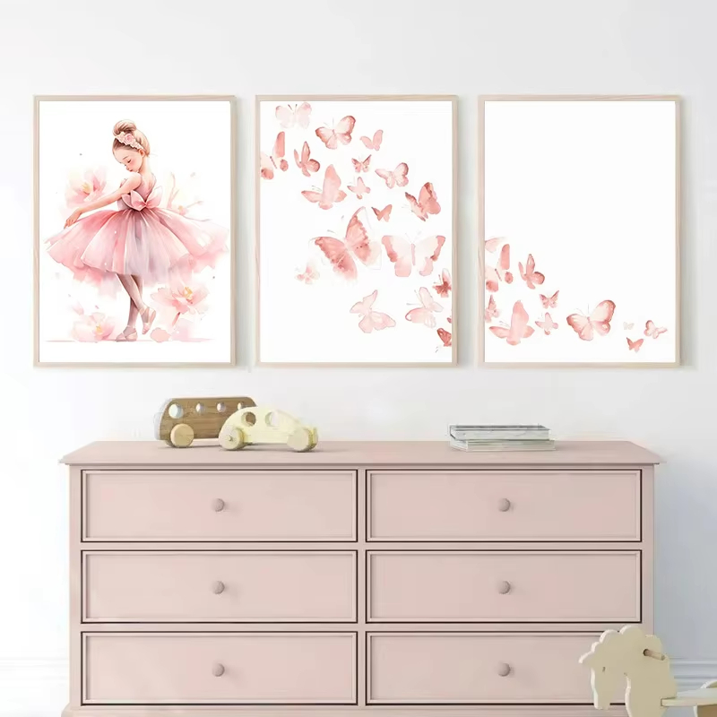 Pink Ballerina Girl Unicorn Bu - đánh giá và giá Baby Unicorn Nursery