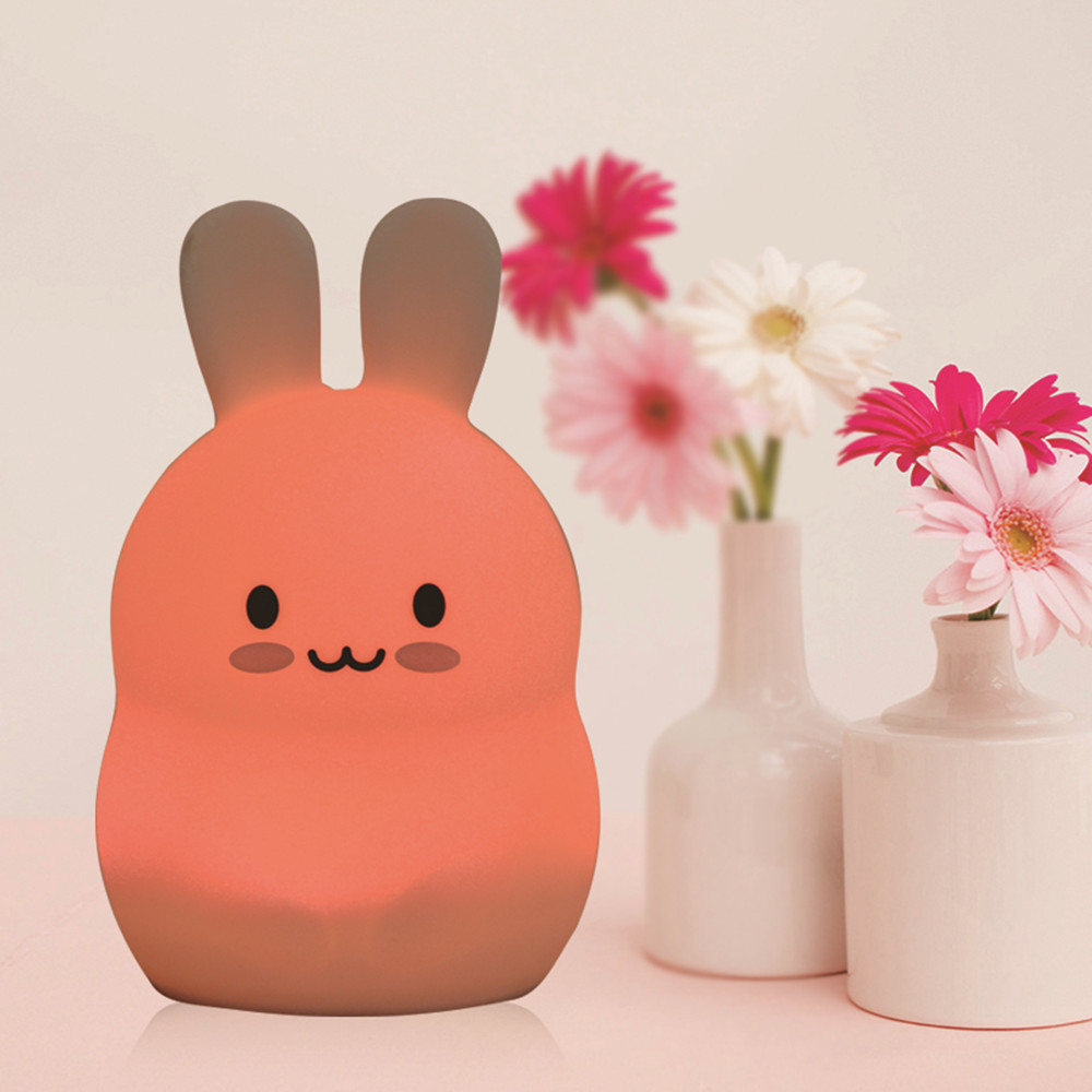 Thỏ Đèn Ngủ LED Cảm Ứng Cảm Bi - đánh giá và giá Baby Nursery Lamp