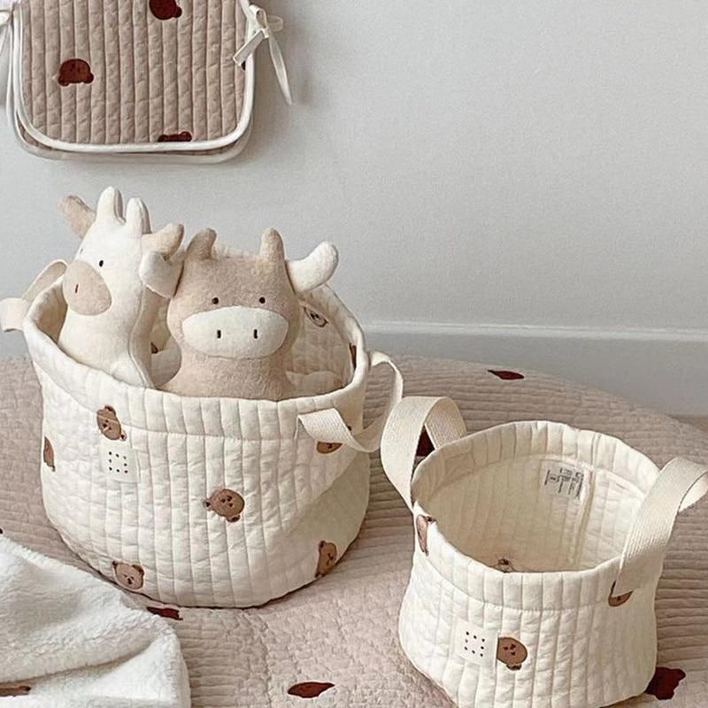 Cute Bear Embroidery Diaper Ba - đánh giá và giá Baby Nursery Wardrobe