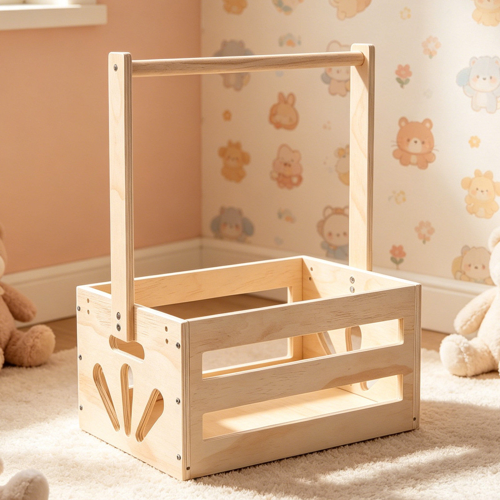 Baby Nursery Storage Crate Wit - đánh giá và giá Baby Nursery Hamper
