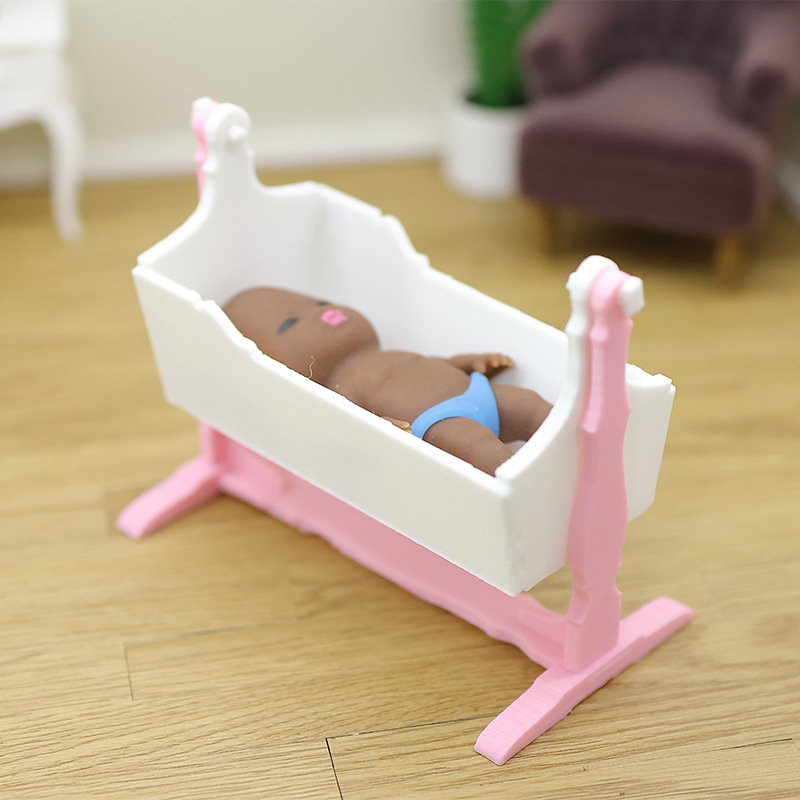 Mini Baby Cradle Rocking Bed M - đánh giá và giá Baby Nursery Layout