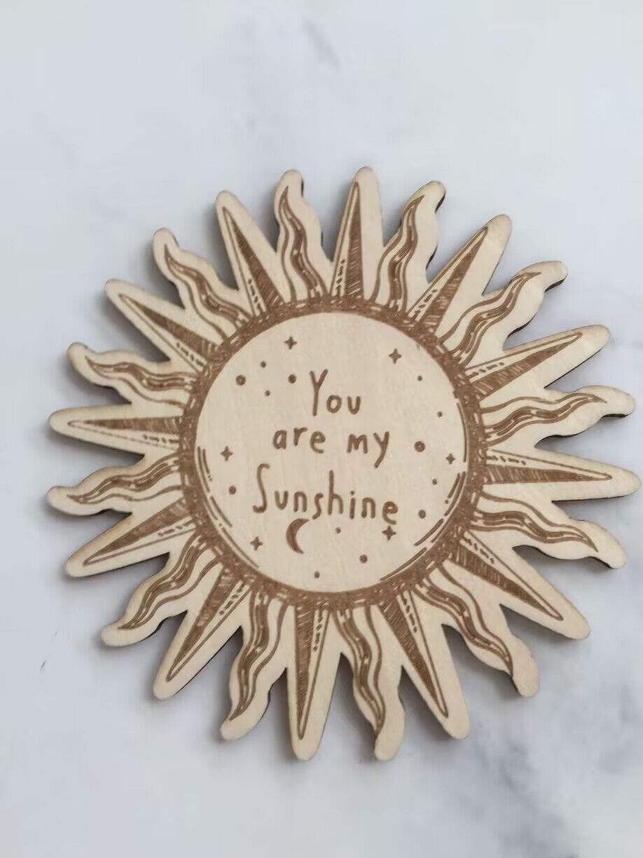 1pcs YOU ARE MY SUNSHINE WOODE - đánh giá và giá Baby Nursery You Are My Sunshine