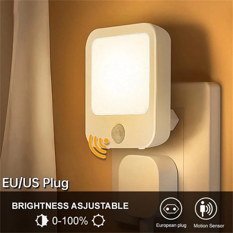 Motion Sensor LED Night Lights - đánh giá và giá Baby Nursery Night Light