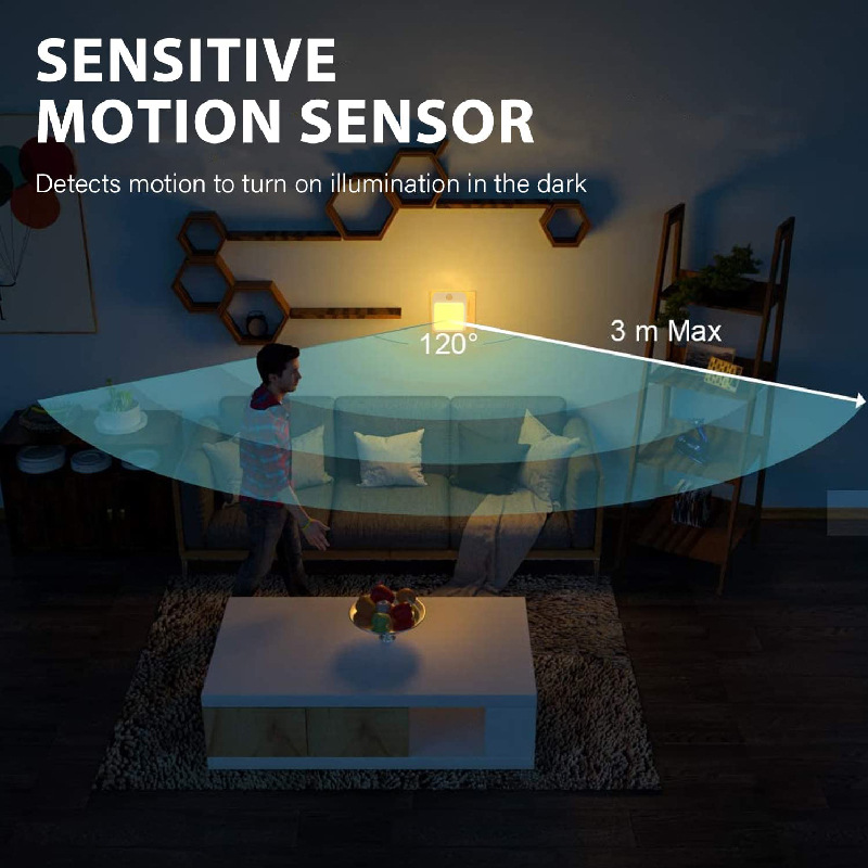 Motion Sensor LED Night Lights - đánh giá và giá Baby Nursery Night Light