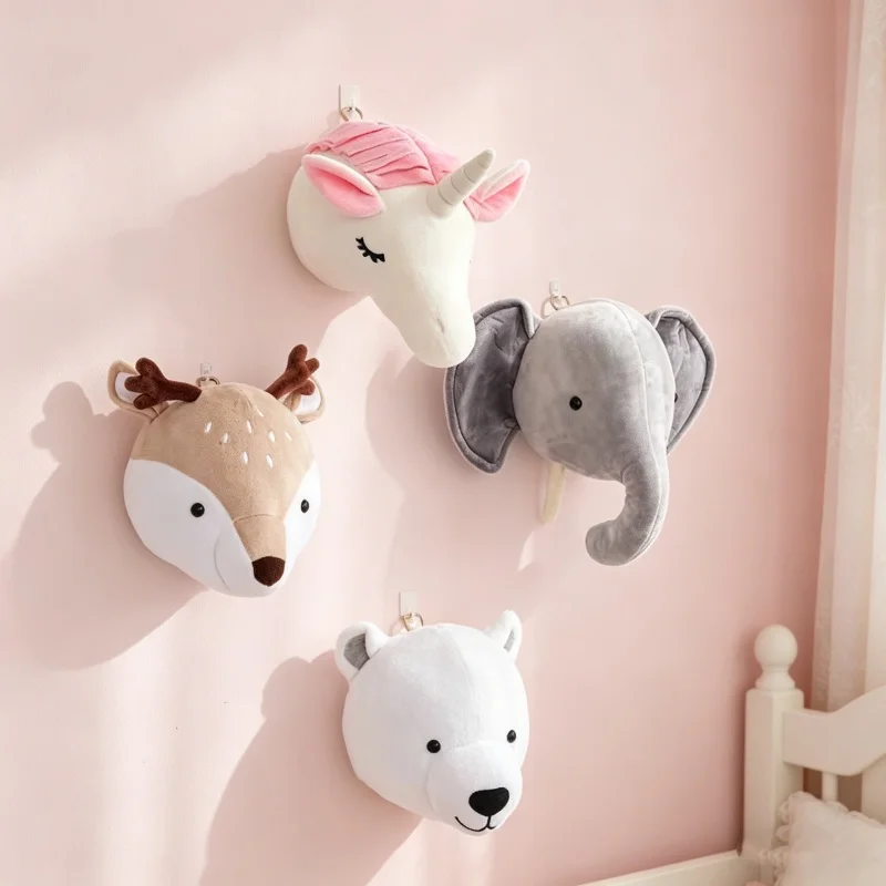 Soft Stuffed Animal Wall Decor - đánh giá và giá Baby Unicorn Nursery