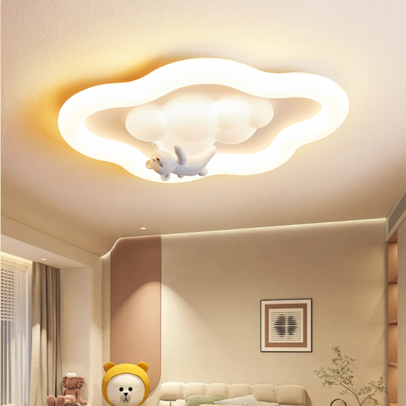 Cute white Cloud ceiling Light - đánh giá và giá Baby Nursery Lamp