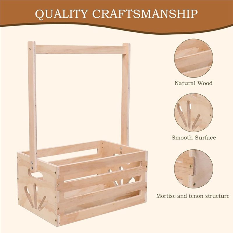 Wooden Baby Shower Gift Basket - đánh giá và giá Baby Nursery Hamper