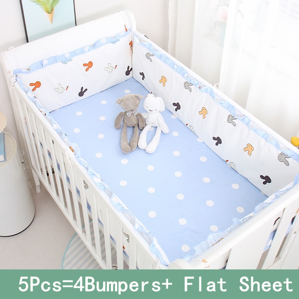 5Pcs Crib Bedding Set Girl Bab - đánh giá và giá Baby Nursery Boy