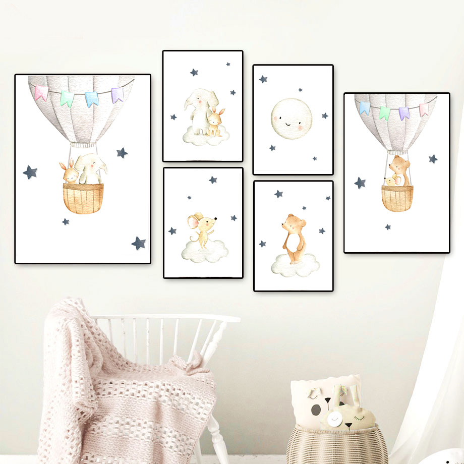 Elephant Rabbit Bear Balloon M - đánh giá và giá Baby Nursery Elephant