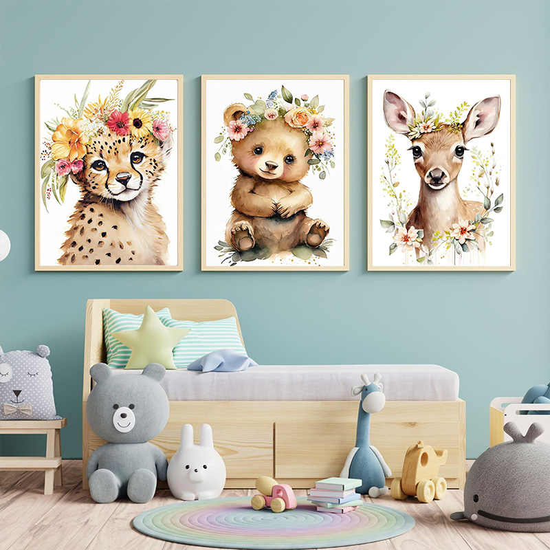 Baby Bear Bunny Deer Raccoon O - đánh giá và giá Baby Unicorn Nursery