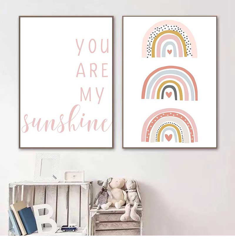 You are my Sunshine Rainbow Nu - đánh giá và giá Baby Nursery You Are My Sunshine