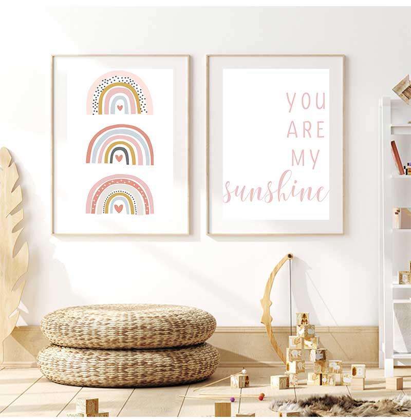 You are my Sunshine Rainbow Nu - đánh giá và giá Baby Nursery You Are My Sunshine