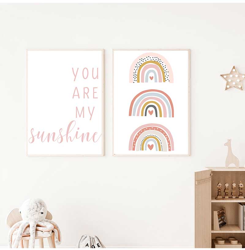 You are my Sunshine Rainbow Nu - đánh giá và giá Baby Nursery You Are My Sunshine