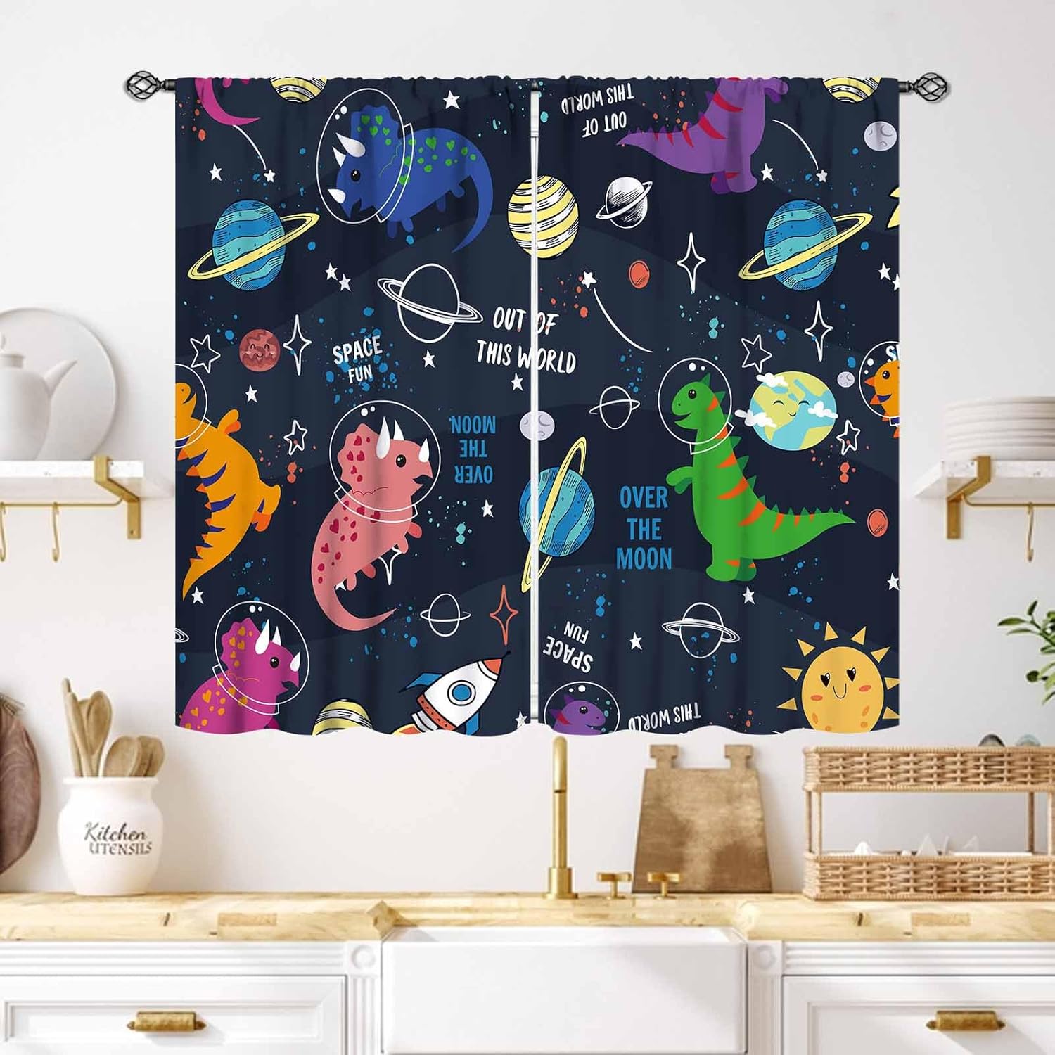 Dinosaur Curtains for Kids Roo - đánh giá và giá Baby Nursery Themes Boy