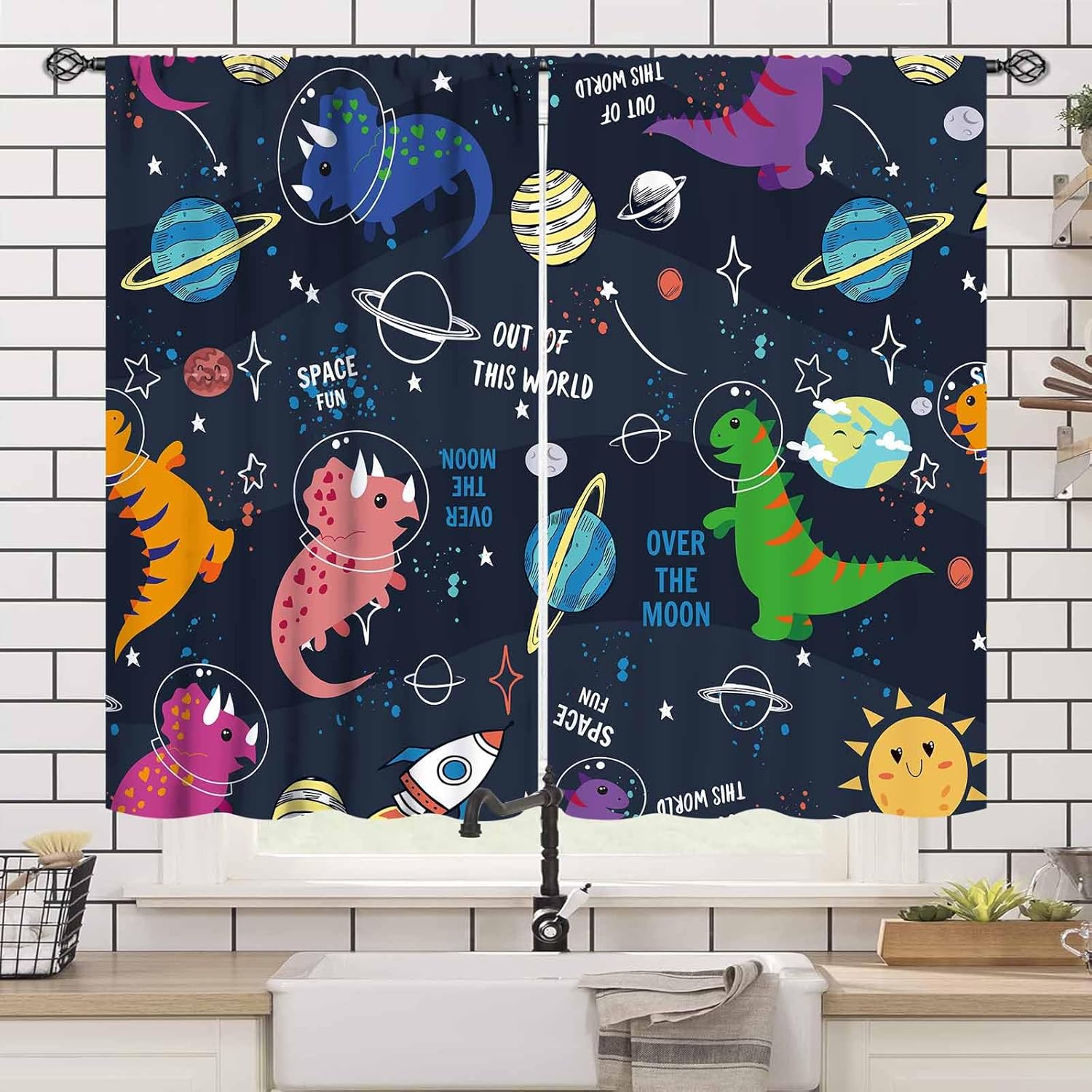 Dinosaur Curtains for Kids Roo - đánh giá và giá Baby Nursery Themes Boy