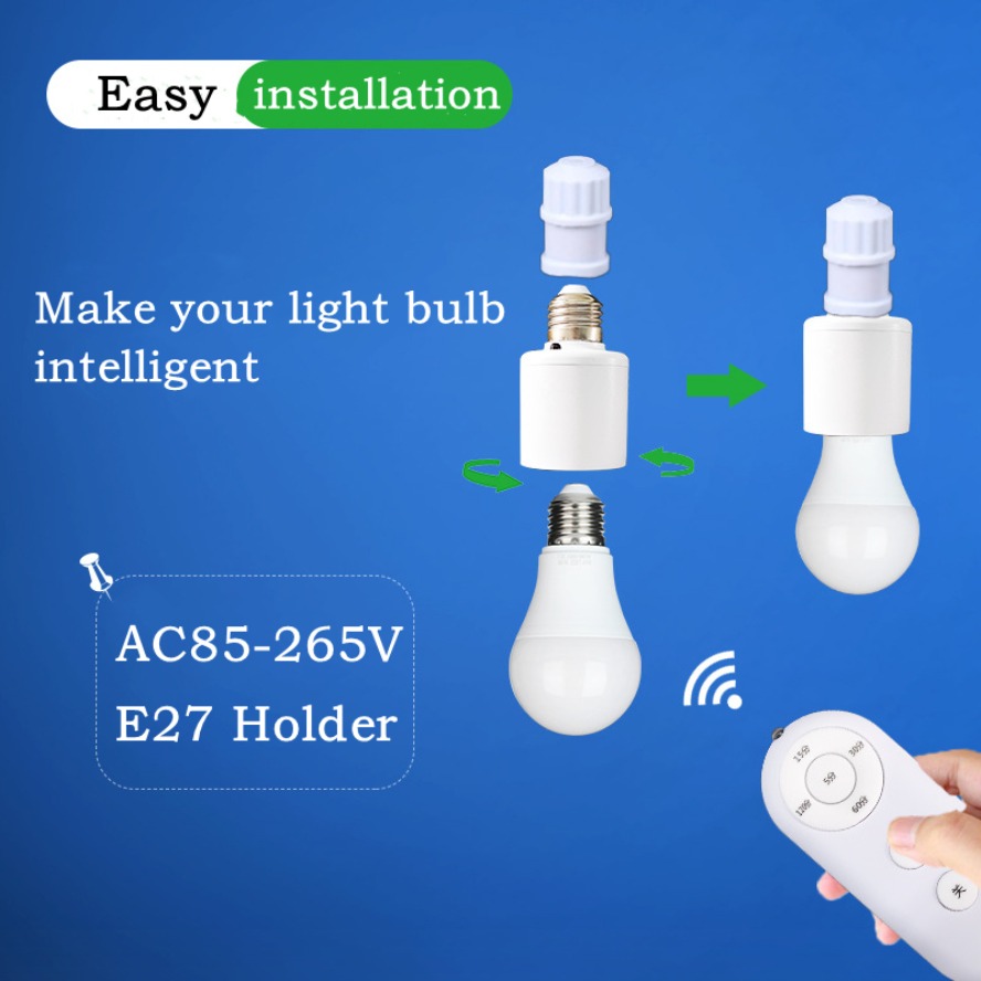 E27 60W Wireless Remote Contro - đánh giá và giá Baby Nursery Lamp