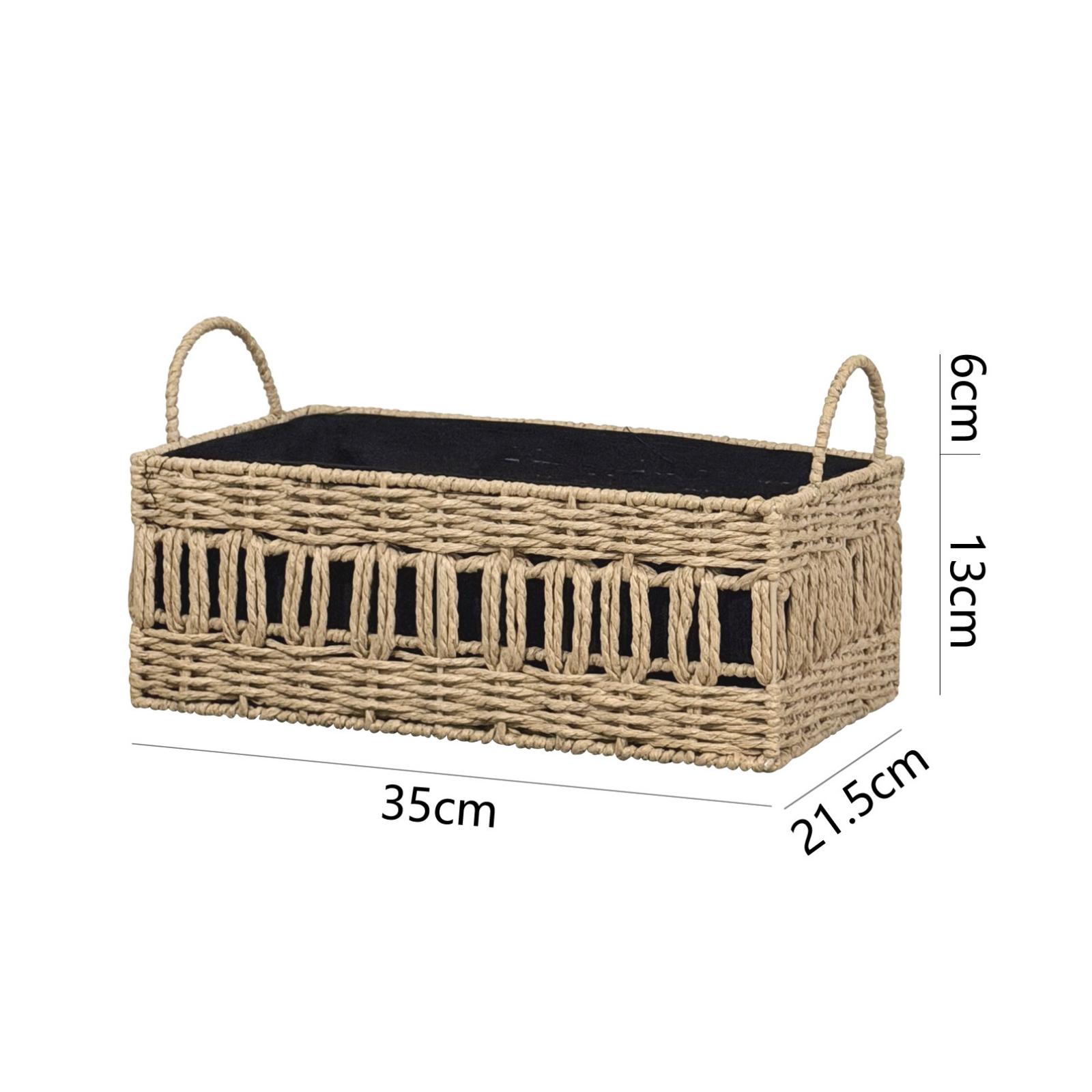 Woven Storage Basket with Hand - đánh giá và giá Baby Nursery Closet