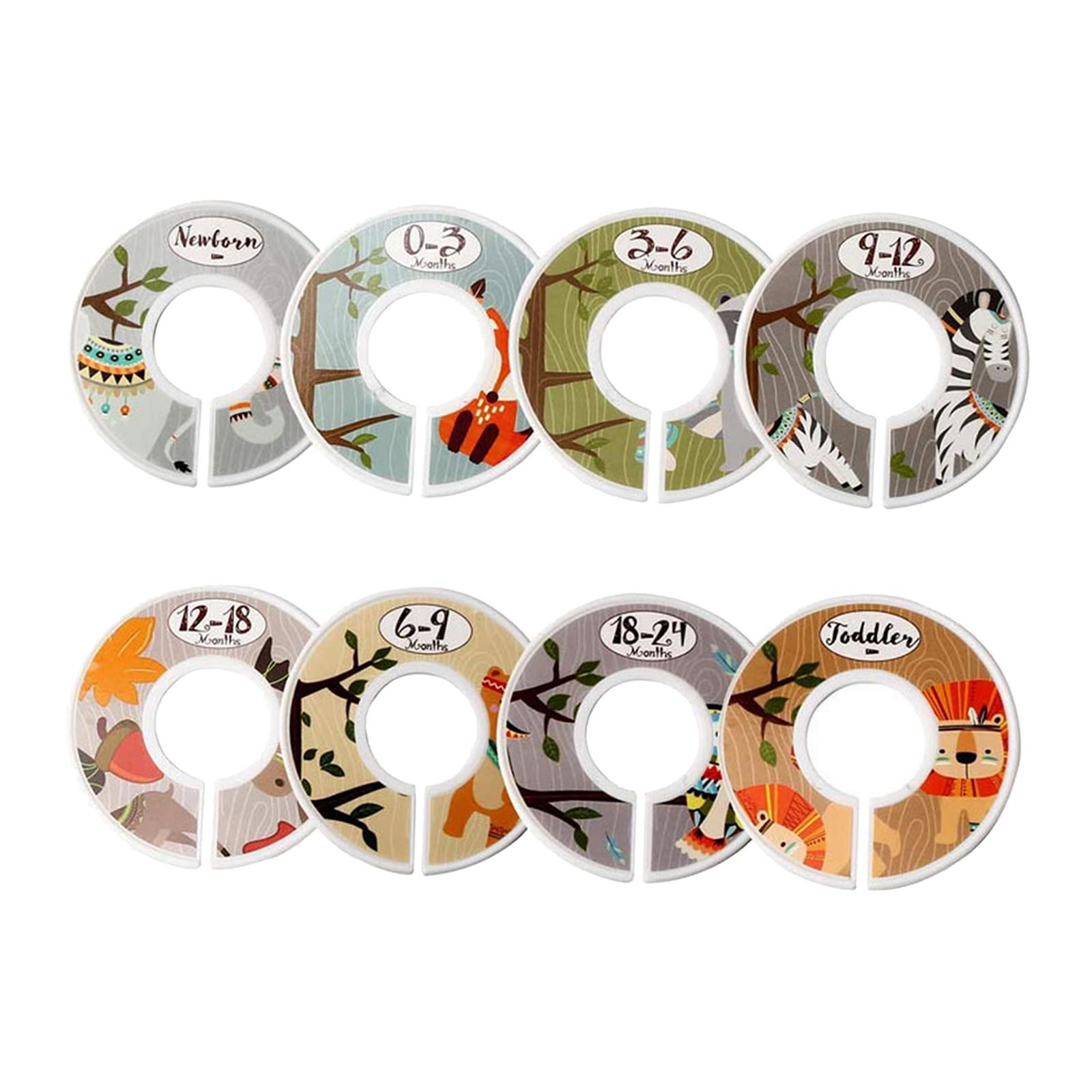 Clothing Size Dividers Plastic - đánh giá và giá Baby Nursery Closet