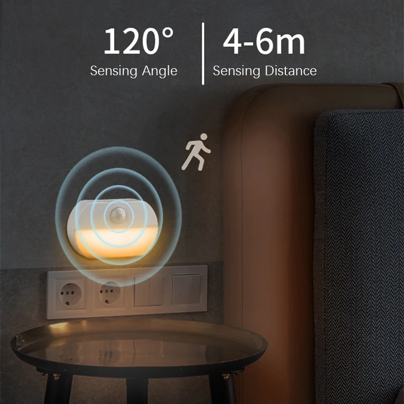 LED Human Body Sensing Night L - đánh giá và giá Baby Nursery Night Light