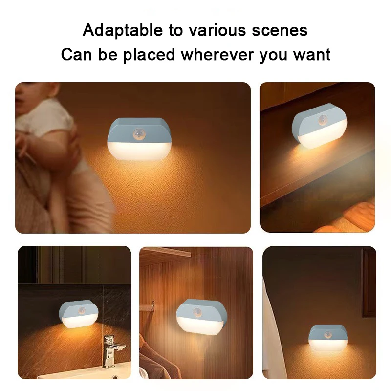 LED Human Body Sensing Night L - đánh giá và giá Baby Nursery Night Light