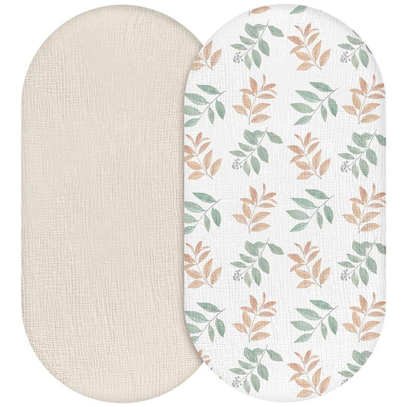 Muslin Bassinet Sheets for Bab - đánh giá và giá Baby Nursery Hamper